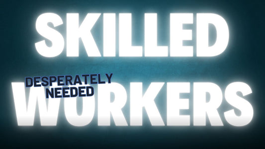 Skilled construction workers are desperately needed.